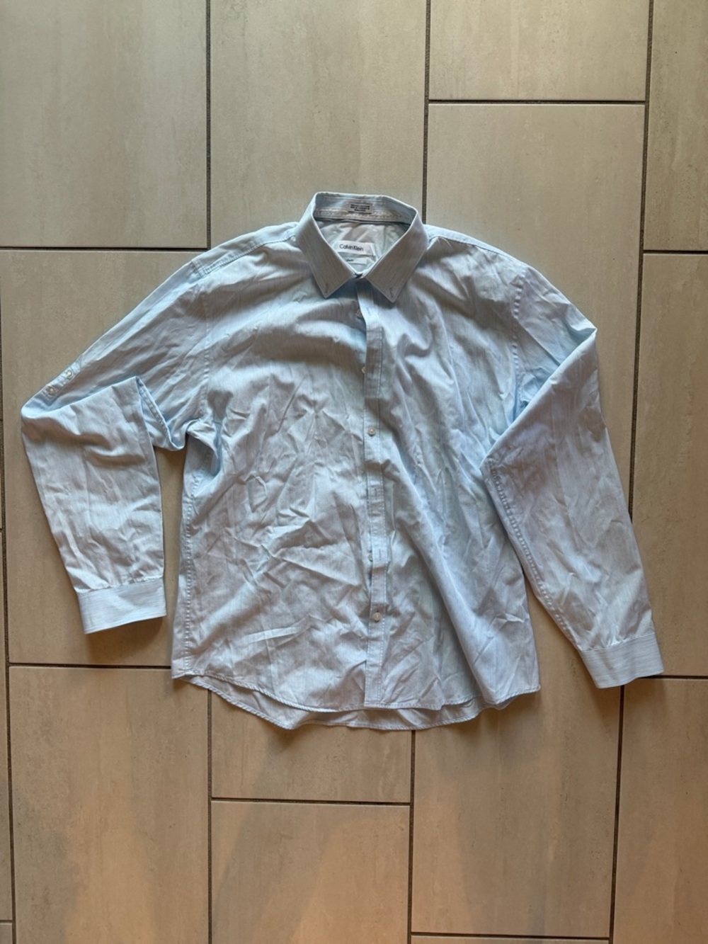 Calvin Klein Light Blue Men's Dress Shirt